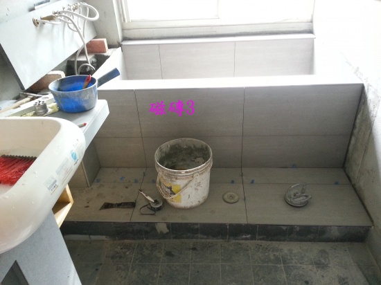 修改漏水日式浴缸16